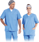 Unisex orvosi ing HOSPITAL BLUE