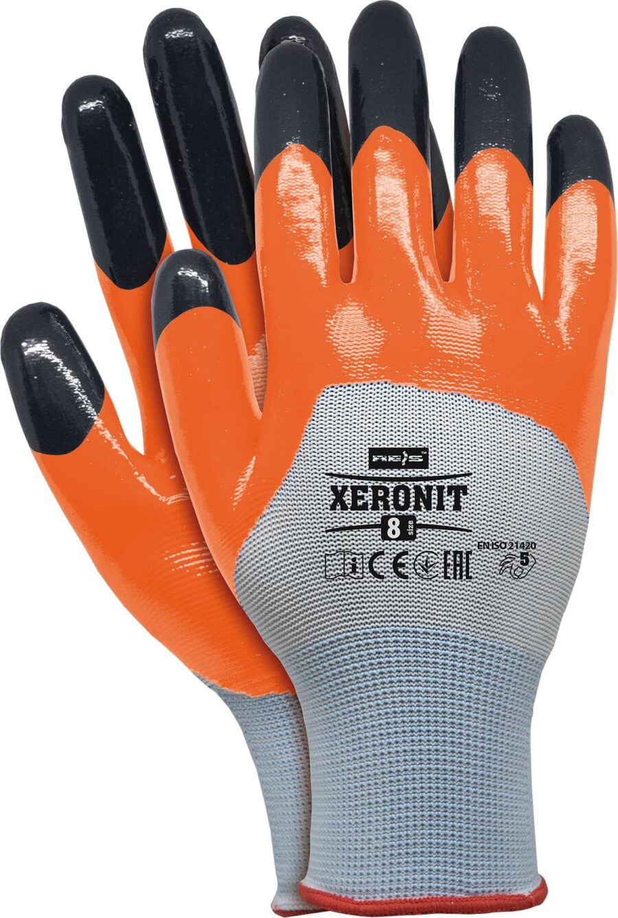 Nitril munkakesztyű XERONIT ORANGE
