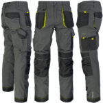 Derékig érő munkanadrág PROFI DARK GELB 2.0