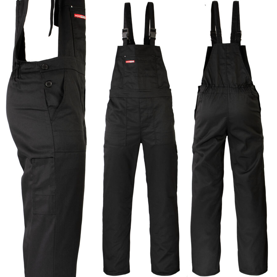 Kantáros munkásnadrág SIMPLE BLACK