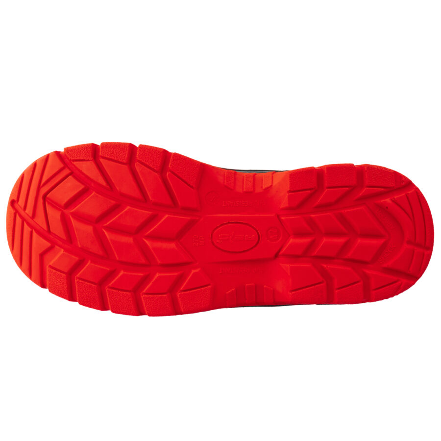 Bőr munkacipő ALFA COOL RED SB