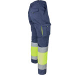 Fényvisszaverő nadrág elasztánnal MANNLAND HIVIS NAVY