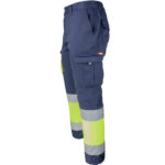 Fényvisszaverő nadrág elasztánnal MANNLAND HIVIS NAVY