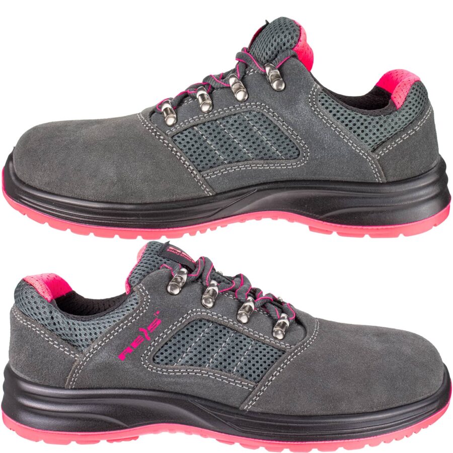 Női biztonsági cipő STORK LOW PINK S1