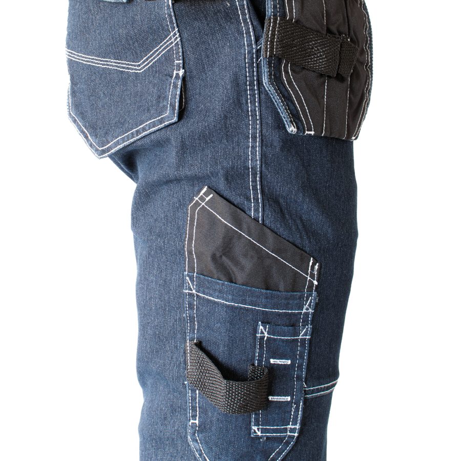 Stretch munkafarmer JEANS WORK BLUE