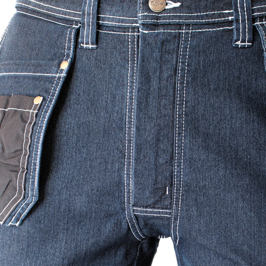 Stretch munkafarmer JEANS WORK BLUE
