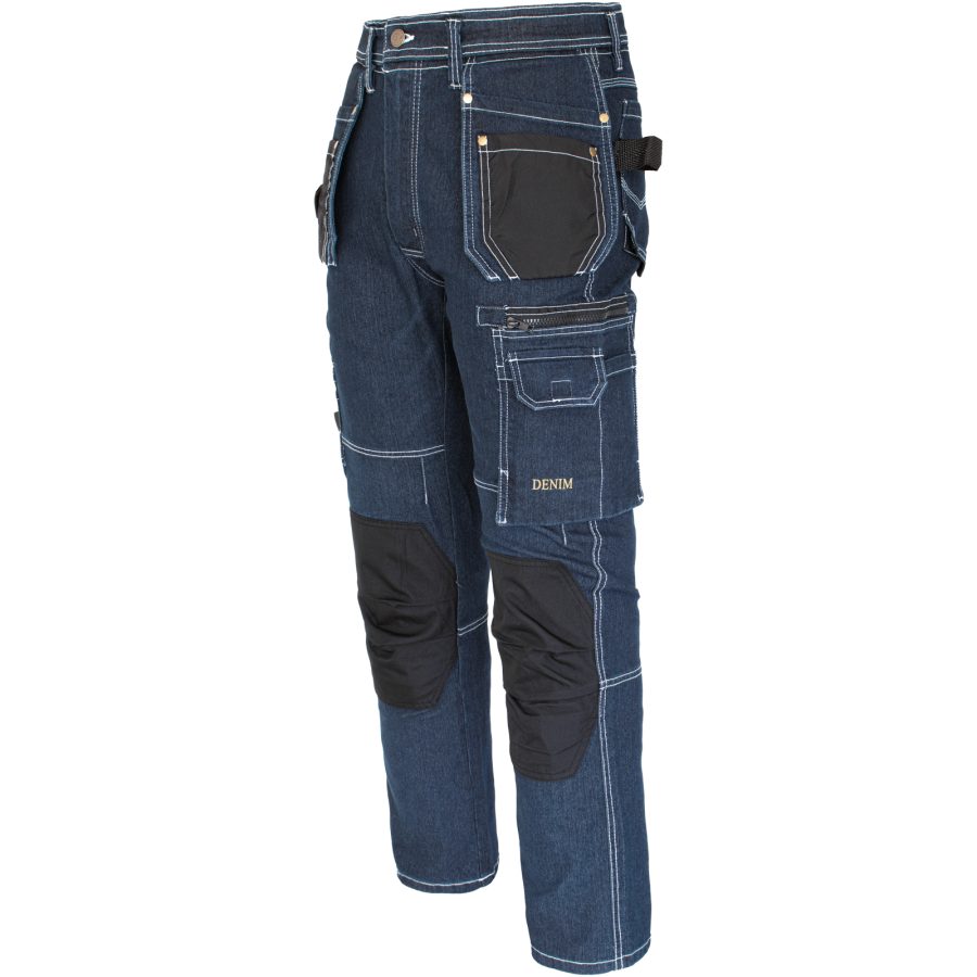 Stretch munkafarmer JEANS WORK BLUE