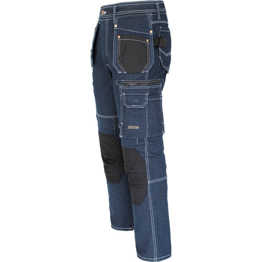 Stretch munkafarmer JEANS WORK BLUE