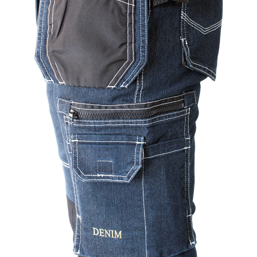Stretch munkafarmer JEANS WORK BLUE
