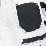 Stretch munkafarmer JEANS WORK WHITE