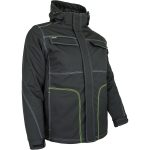 Téli softshell munkakabát ORKAN BLACK