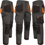 Derékig érő munkanadrág PROFI DARK ORANGE 2.0