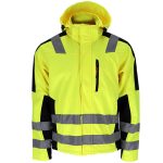 Fényvisszaverő softshell munkakabát GLASGOW