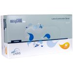 Latex diagnosztikai eldobható kesztyű ZARYS easyCARE púderes