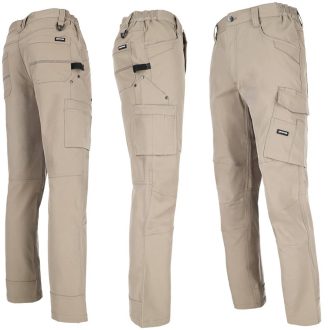 Sztreccs munkanadrág NOVENTO BEIGE